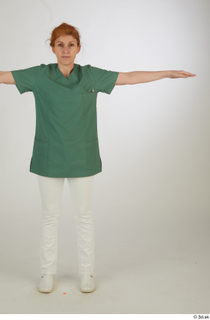 Photos Daya Jones Nurse 2 standing t poses whole body…